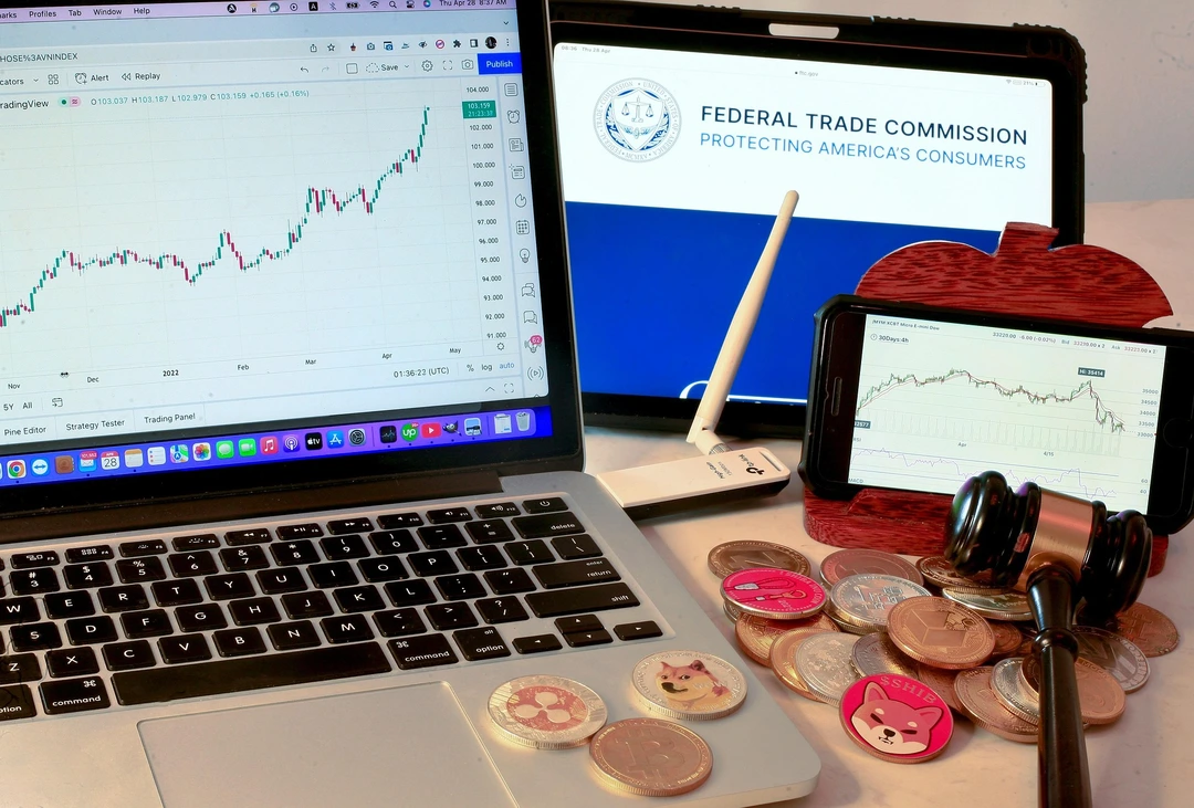 Illustration of Coinbase platform showing wallet, fees, and security features
